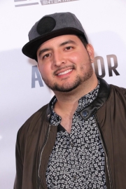 Julio Mata Jr. attends the premiere of ‘A-Minor’ at Raleigh Studios in Hollywood.