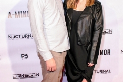 David and Courtney Faltemier attend the premiere of ‘A-Minor’ at Raleigh Studios in Hollywood.