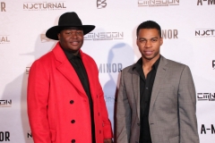 Producer Vanda Lee and Roger Sterling attend the premiere of ‘A-Minor’ at Raleigh Studios in Hollywood.