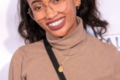 Hanani Taylor attends the premiere of ‘A-Minor’ at Raleigh Studios in Hollywood.
