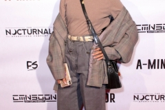 Hanani Taylor attends the premiere of ‘A-Minor’ at Raleigh Studios in Hollywood.