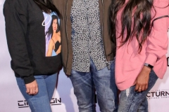 Julio Mata Jr. and guests attend the premiere of ‘A-Minor’ at Raleigh Studios in Hollywood.