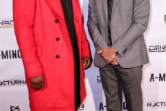 Producer Vanda Lee and director JR Strickland attend the premiere of ‘A-Minor’ at Raleigh Studios in Hollywood.